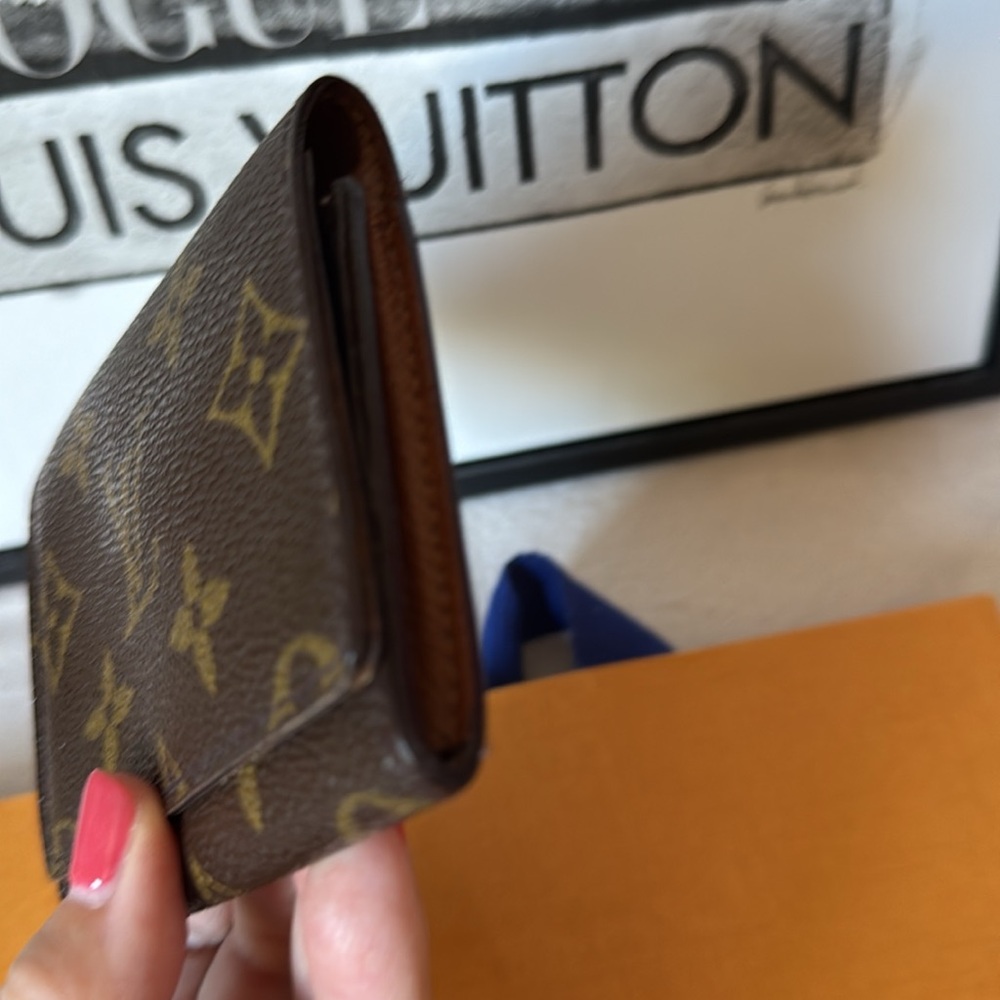 Louis Vuitton Brown Monogram Card Case Mini Wallet - Picture 11 of 16